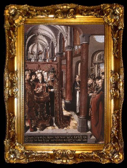 framed  COTER, Colijn de Baptism of St Libertus fh, ta009-2